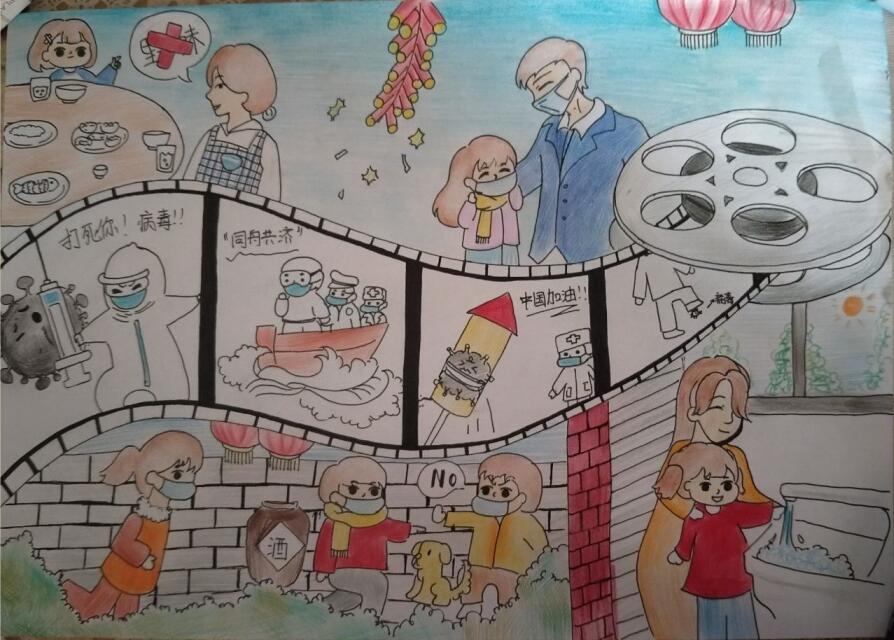 “疫情當(dāng)前，孩子們有‘畫’說(shuō)”作品展播（三十七）