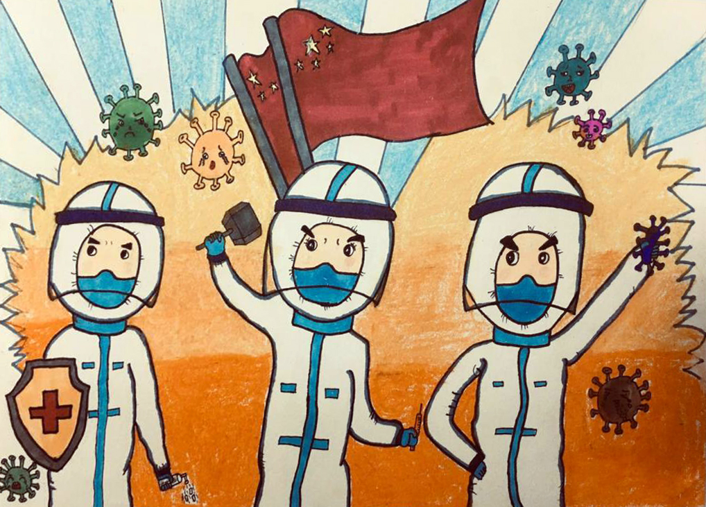 “疫情當(dāng)前，孩子們有‘畫’說(shuō)”作品展播（三十九）