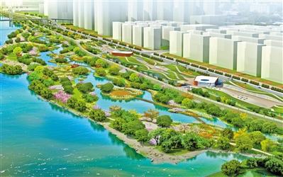 54萬平方米 雁灘濕地公園“入畫來”！