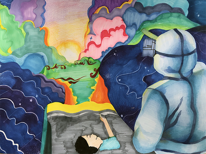 蘭州市第三屆青少年社會(huì)主義核心價(jià)值觀主題動(dòng)漫設(shè)計(jì)作品征集評(píng)選展示（漫畫插畫 十八）