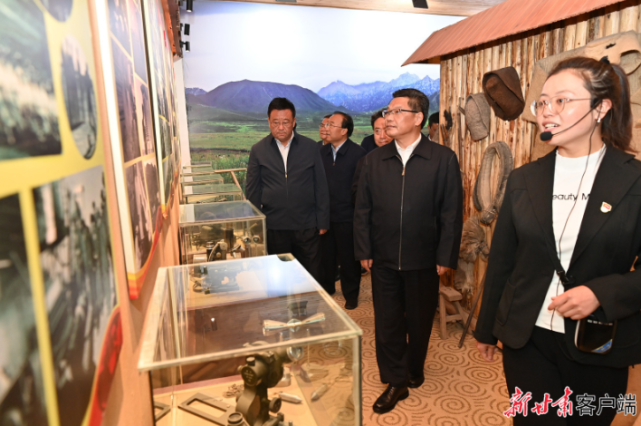 任振鶴在張掖市調(diào)研時(shí)強(qiáng)調(diào)：完整準(zhǔn)確全面貫徹新發(fā)展理念，建設(shè)生態(tài)友好發(fā)展向好生活美好的“金張掖”