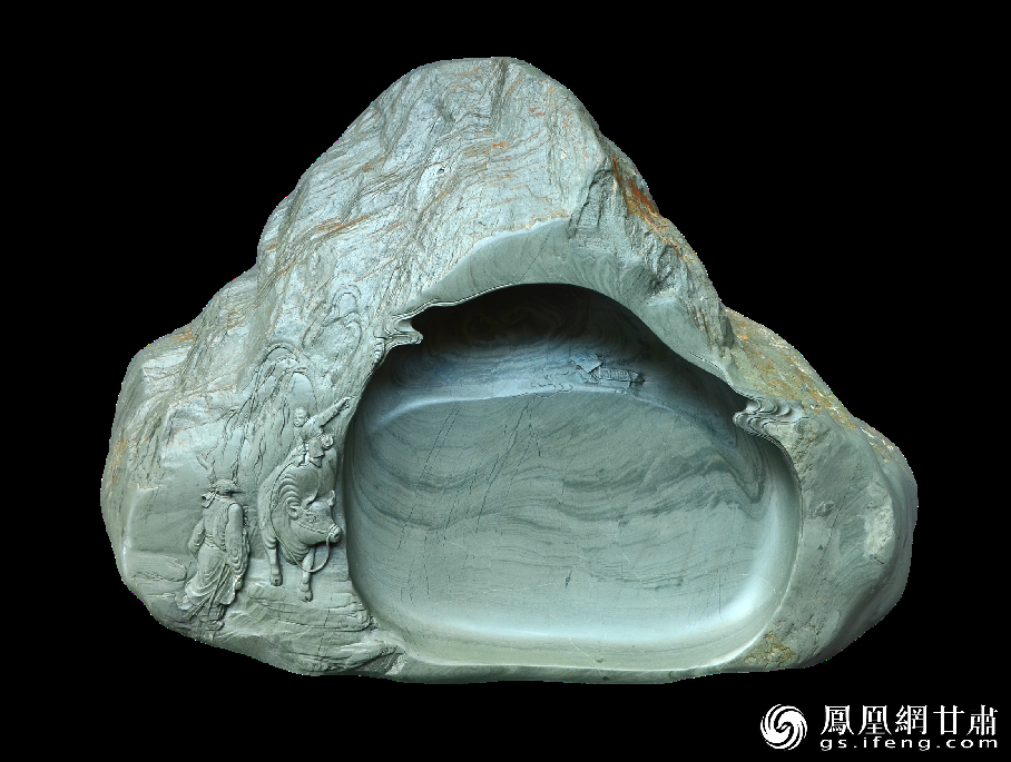 洮硯石質(zhì)細潤堅實，潑墨如油不損毫，書寫流利生輝。資料圖