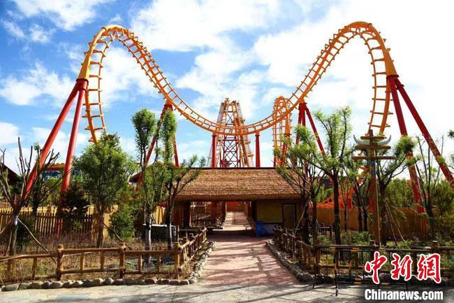 圖為嘉峪關(guān)方特歡樂世界。(資料圖) 趙海宏 攝