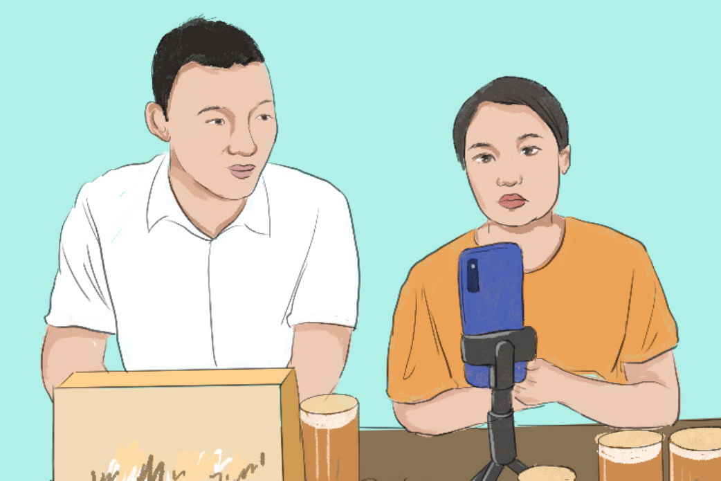 手繪|攢勁！閃閃發(fā)光的up青年