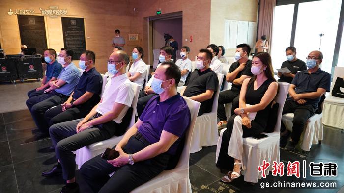 親子音樂舞臺劇《敦煌奇妙夜》全國巡演新聞發(fā)布會現(xiàn)場。