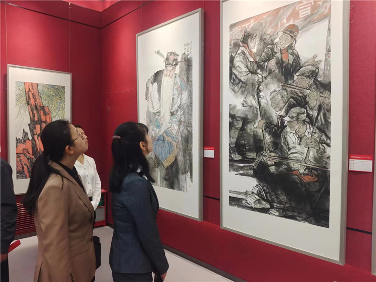 2023年5月，甘肅省紀委監(jiān)委機關(guān)、省委巡視辦、省文旅廳主辦，甘肅畫院承辦的甘肅省廉潔文化美術(shù)、書法、設(shè)計作品展開展，逾萬人參觀。.jpg